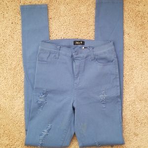 Very Nice 36.5 Black Skinny Stretch Jeans